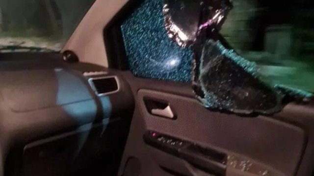 Carro estava estacionado próximo ao Centro Cultural / Foto: Ilustração/Reprodução