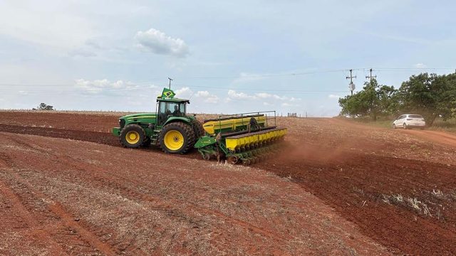 Plantio da soja avança após chuvas na região de Ivaiporã  / Foto: Ivan Maldonado