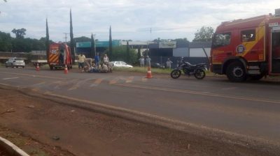 Batida foi em frente ao Cemitério Municipal / Foto: Redes Sociais