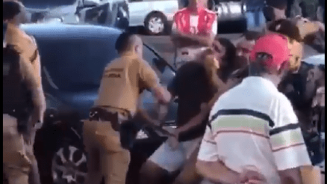 confusão confusão em Lunardelli