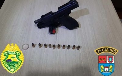 O crime foi na madrugada desta segunda / Foto: PMPR