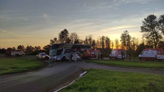 Acidente foi na manhã desta segunda-feira / Foto: CB Ivaiporã