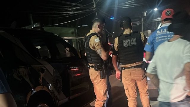 Ocorrência foi por volta das 20 horas / Foto: Reprodução