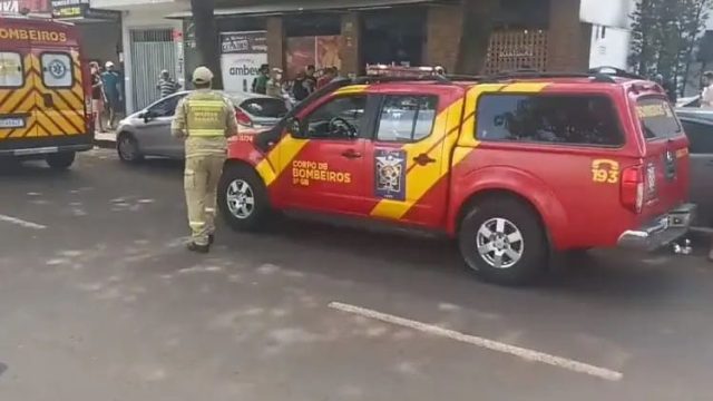 Tentativa de homicídio é registrada dentro de mercado em Maringá. Imagem: Colaboração