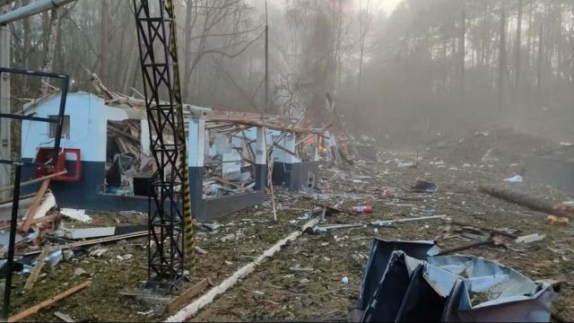Exçplosão Enaex / Foto: Corpo de Bombeiros