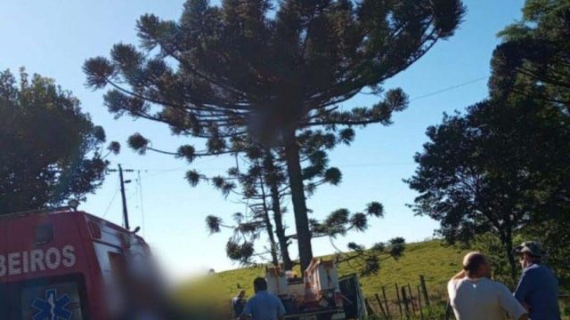 O caso foi na zona rural de Flor da Serra do Sul / Foto: Rádio Fronteira