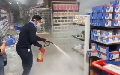 Protesto contra morte de João Alberto em SP tem princípio de incêndio