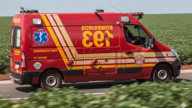 Corpo de Bombeiro atende vítima Imagem ilustrativa / Foto: Reprodução