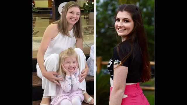 Mayara Liedens e a filha, Lara Liedens, morreram no local (Foto: Reprodução/Redes Sociais