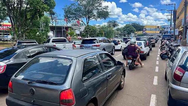 Trânsito de Ivaiporã / Foto: Ivan Maldonado